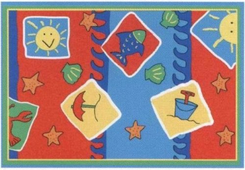 LA Rug Beach Blanket Rug 5'3x7'6