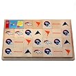Denver Broncos Baby/Childrens Team Mascot Alphabet Blocks NFL Football