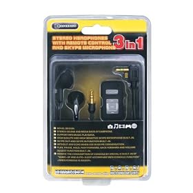 Ecouteur avec MicroPhone Skype pour PSP Lite & Slim (Noir)