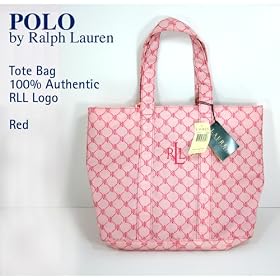 Polo Ralph Lauren Black Tote Hand Bag