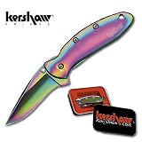 Kershaw Chive Folding Knife Rainbow