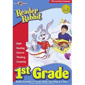 Click here to buy Reader Rabbit 1st Grade by The Learning Company.