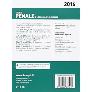 Codice penale e leggi complementari