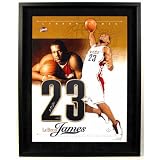 LeBron James Cleveland Cavaliers Autographed Jersey Numbers Piece