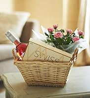 Rosé Wine Hamper Basket