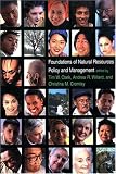 Foundations of Natural Resources Policy and Management