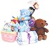 The Deluxe Animals Baby Gift Basket - Boy