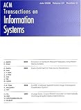 Acm Transactions on Information Systems