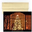 Evening Tree Christmas Cards -