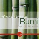 Erkenntnis durch Liebe - CD  - Worte der Weisheit - Dschalaloddin Rumi, Dschalal ad-Din M. Rumi, Christoph Bantzer