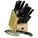 kitchen appliance reviews Ronco KN3005BLGEN Ronco Rocker 20 Piece Cutlery & Wooden Block Set