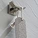 Kraus KEA-14401BN Aura Bathroom Accessories - Double Hook Brushed Nickel