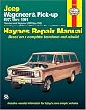 Jeep Wagoneer/J Series, '72'91 (Haynes Manuals)