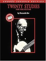 Andres Segovia - 20 Studies for Guitar: Book Only