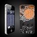 Basketball iPhone Design Girls Basketball in Hoop - iPhone Hard Case - CLEAR Protective iPhone 4/iPhone 4S Case