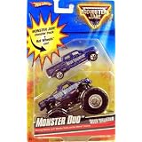 Hot Wheels Monster Jam Monster Duo BLUE THUNDER 1:64 Scale Collectible Truck with 2009...