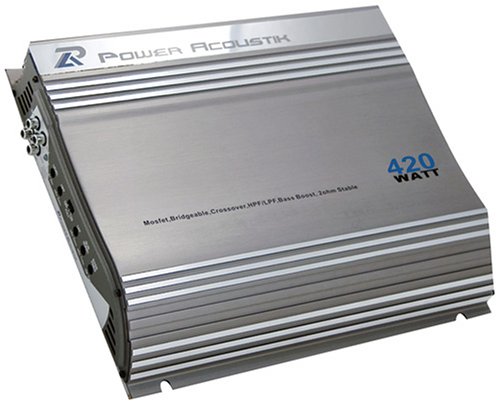 Power Acoustik PS2-420 2-Channel Class A/B Power Series 420-Watt Amplifier