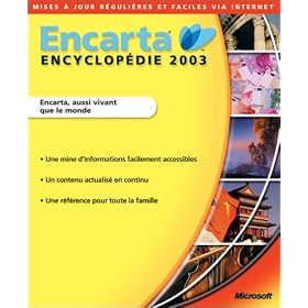MICROSOFT ENCARTA ENCYCLOPEDIE 2003