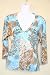 Apparel : crossheart blouse/printed