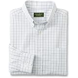 Blues Patterned Pinpoint Oxford Shirt