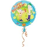 Phineas and Ferb Mylar birthday party balloon 18 inch