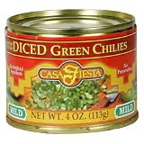 Review Casa Fiesta  / Casa Fiesta Diced Green Chilies, 4-Ounce Cans (Pack of 24)