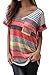 T Shirts for Women Casual Short Sleeve V Neck Blouse Tees Tops From Koobea