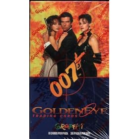 James Bond 007 Golden Eye Trading Cards Wax Box