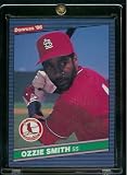 1986 Donruss Ozzie Smith St. Louis Cardinals Baseball Card #59 - Mint Condition - Shipped In Protective ScrewDown Display Case!!