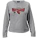Arizona Cardinals 2008 NFC Champions Ash Ladies Locker Room Long Sleeve T-shirt Image of Arizona Cardinals 2008 NFC Champions Ash Ladies Locker Room Long Sleeve T-shirt