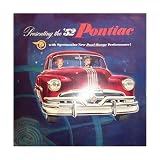 1952 PONTIAC Sales Brochure Literature Book Piece by Pontiac
