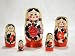Semenov Russian Nesting Doll 5pc./4