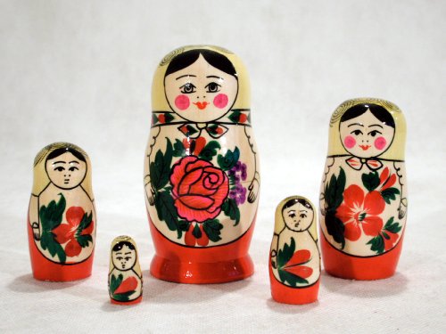 Semenov Russian Nesting Doll 5pc./4