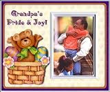 Grandpa's Pride and Joy - Easter Picture Frame Gift