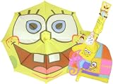 Spongebob Squarepants Umbrella Hat Gloves Set