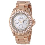 TKO ORLOGI Womens TK520-RG Capri Metal Rose Gold Sw