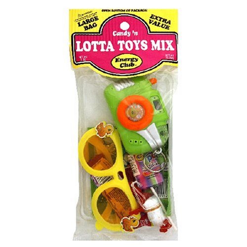 Energy Club Candy 'n Lotsa Toys Mix, 1-Ounce Bags (Pack of 12) by Energy Club