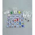 Trinkspiel mit 4 Gl�sern und W�rfel