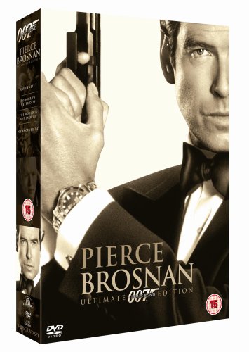 CD-Charts  DVD : James Bond Ultimate Pierce Brosnan - Goldeneye/Tomorrow Never Dies/The World Is Not Enough/Die Another Day