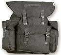 Army Bundeswehr Style Rucksack Packtasche, schwarz