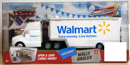 Disney Pixar Cars Walmart Wally Hauler