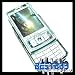 Edelectronic CLEAR crystal Back hard case cover skin for Nokia N95