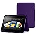 Amazon Kindle Fire HD Standing Leather Cover, Royal Purple (will only fit Kindle Fire HD)