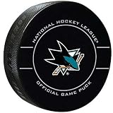 San Jose Sharks Sherwood NHL Replica Game Puck