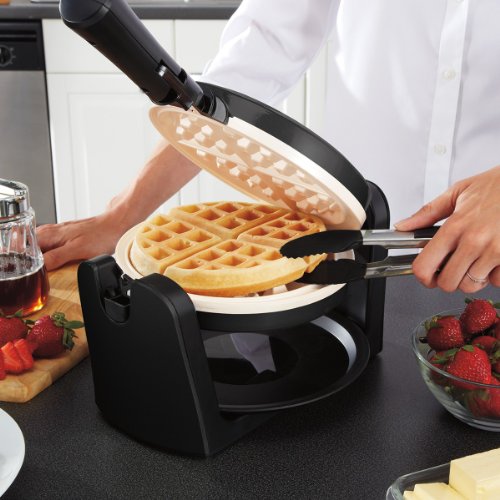 Купить Oster DuraCeramic Flip Waffle Maker в интернетмагазине Amazon с доставкой из США, низкие