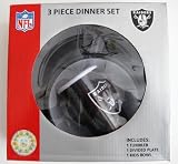 Oakland Raiders 3 Piece Dinner Set