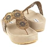 Steve Madden Relaxed Bronze thongs