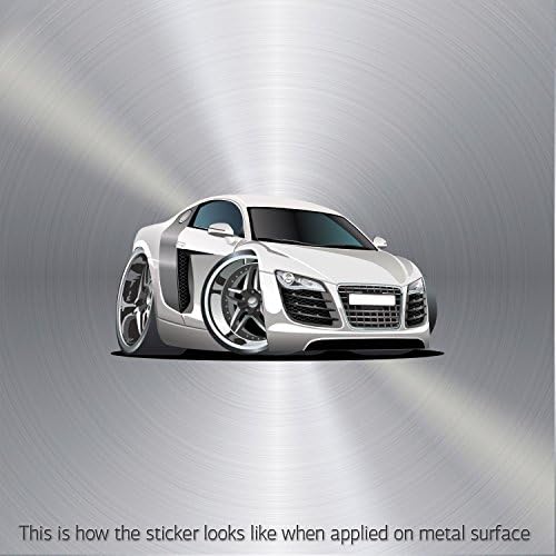 Decal Sticker Audi R8 Gt3 Weatherproof Motorbikes Activity Permanent Sailb (10 X 4.99 In)