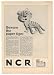 1966 NCR Fortran IV Computer Software Paper Tiger Print Ad