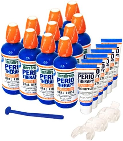 Therabreath Periotherapy Bonus Pak E for Healthier Gums and Fighting Against Gum Disease